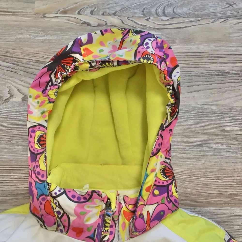 The Children’s Place Butterfly Hooded 3 in 1 Jacket Large NWT